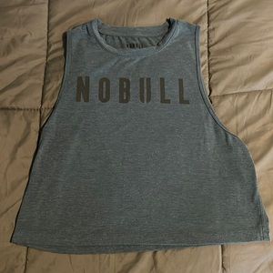 Nobull workout crop tank top. Size small. Color: Dusty Navy. Never worn.